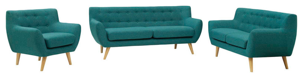 Remark 3 Piece Living Room Set