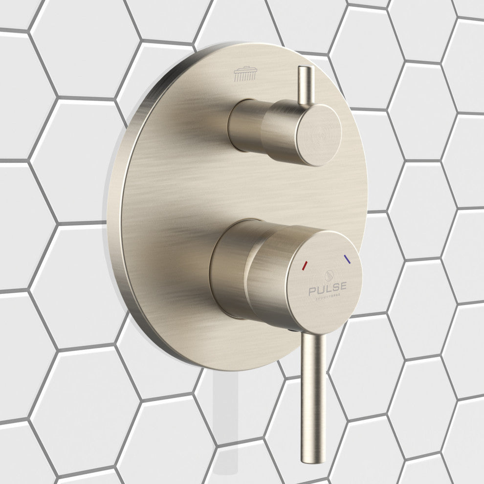 Tru-Temp 2 Way Valve, Brushed Nickel
