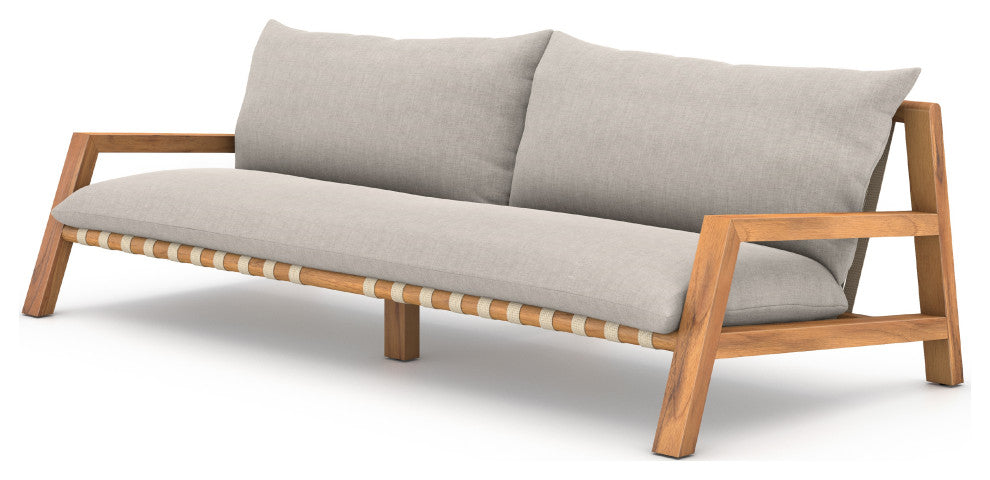 Soren Outdoor Sofa-95"-Stone Grey
