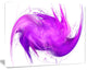 Abstract Purple Fractal Pattern, Abstract Wall Art Canvas, 40x30