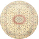 Ahgly Company Indoor Round Traditional Area Rugs, 3' Round