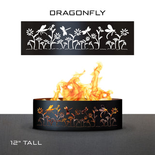 Dragonfly Fire Ring, 30", 30