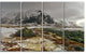 Eggum Lofoten Islands Norway, Landscape Canvas Art Print, 48"x28", 4 Panels