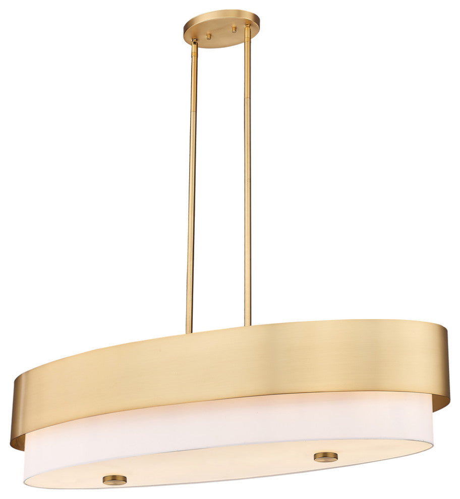 Z-LITE 5-Light Island, Modern Gold