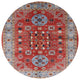 Ahgly Company Indoor Round Mid-Century Modern Area Rugs, 3' Round