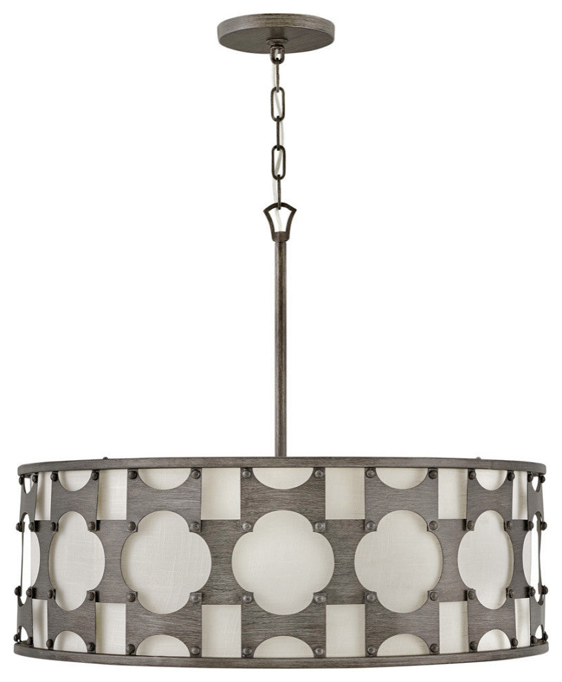 Hinkley Carter Medium Drum, Weathered Bronze