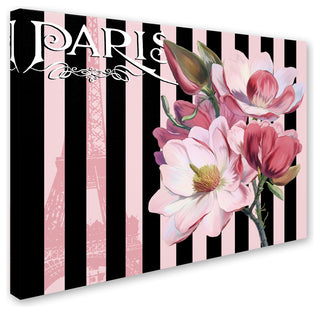 Tina Lavoie 'Paris Magnolias III' Canvas Art, 24" x 32"