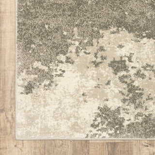 Carolina Abstract Sands Area Rug, Beige, 6'7"x9'2"