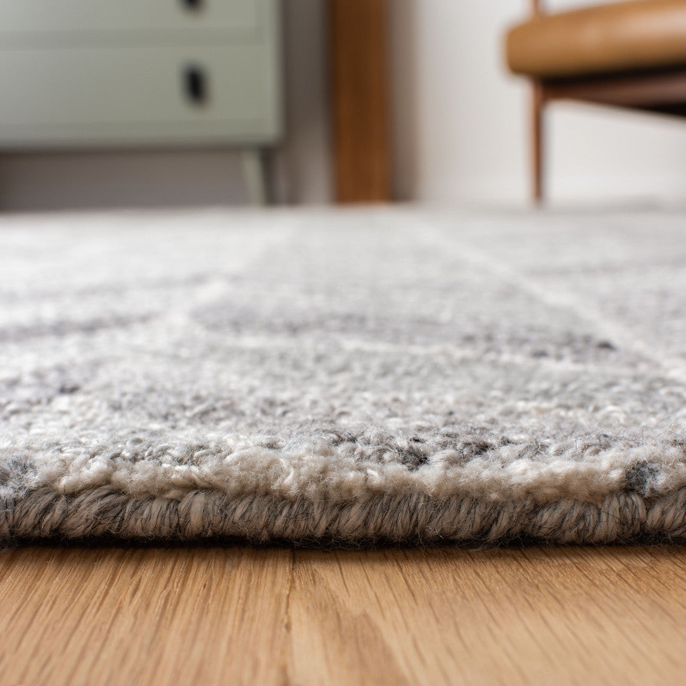 Safavieh Couture Abstract Collection, ABT636 Rug, Grey, 8'x10'