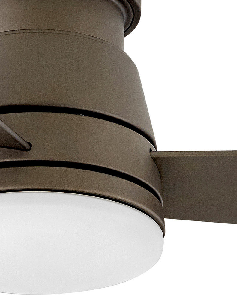 Hinkley Trey 44" Integrated LED Indoor/Outdoor Ceiling Fan,Metallic Matte Bronze