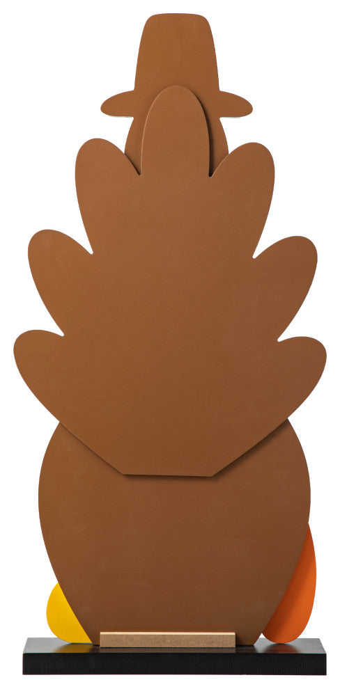 31"H Thanksgiving Wooden Turkey Porch Decor
