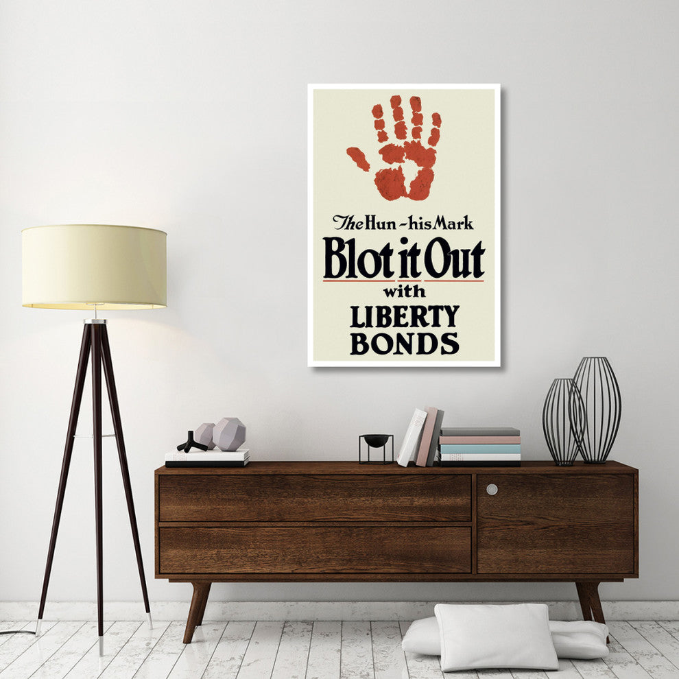 "WWI: Blot It Out" Digital Paper Print, 34"x50"