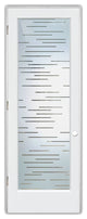 Interior Prehung Door or Interior Slab Door - Finer Lines - Primed - 24" x...