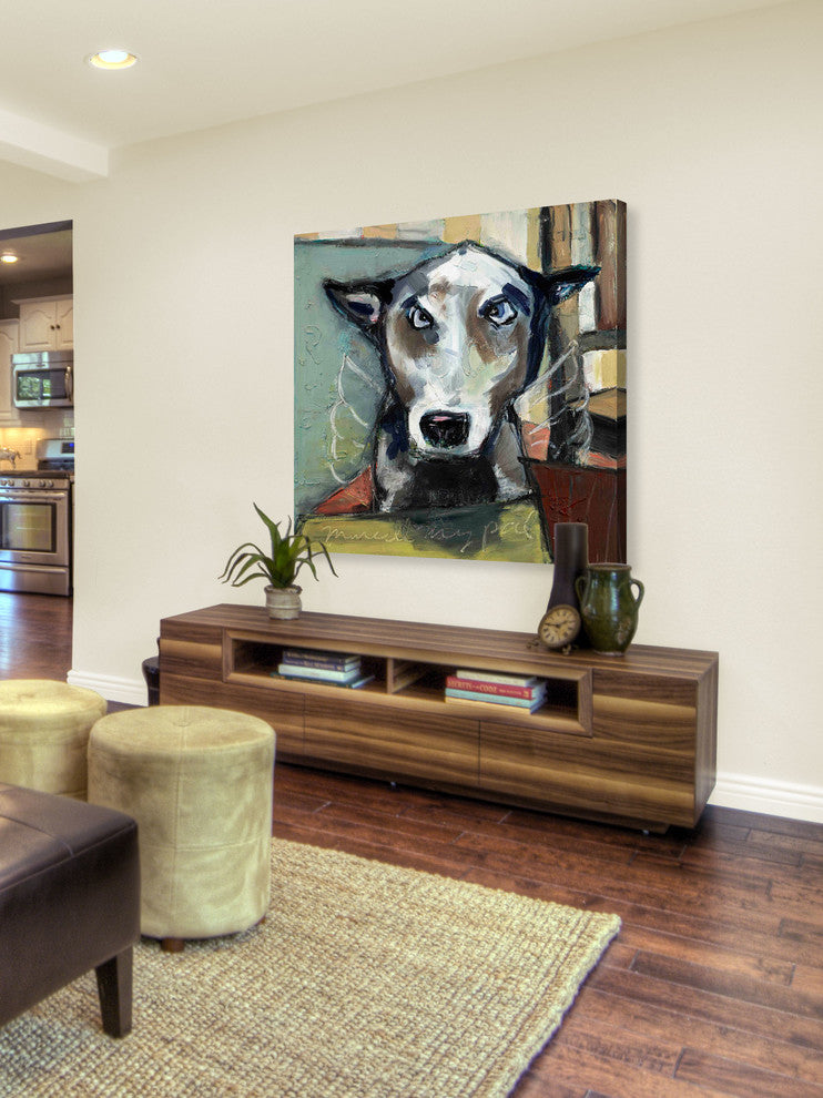 "Marcel" Painting Print on Canvas by Tori Campisi