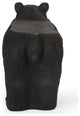 Romer Outdoor Bear Garden Bench, Matte Black