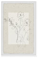 "Floral Sketch" Framed Painting Print, 30x45