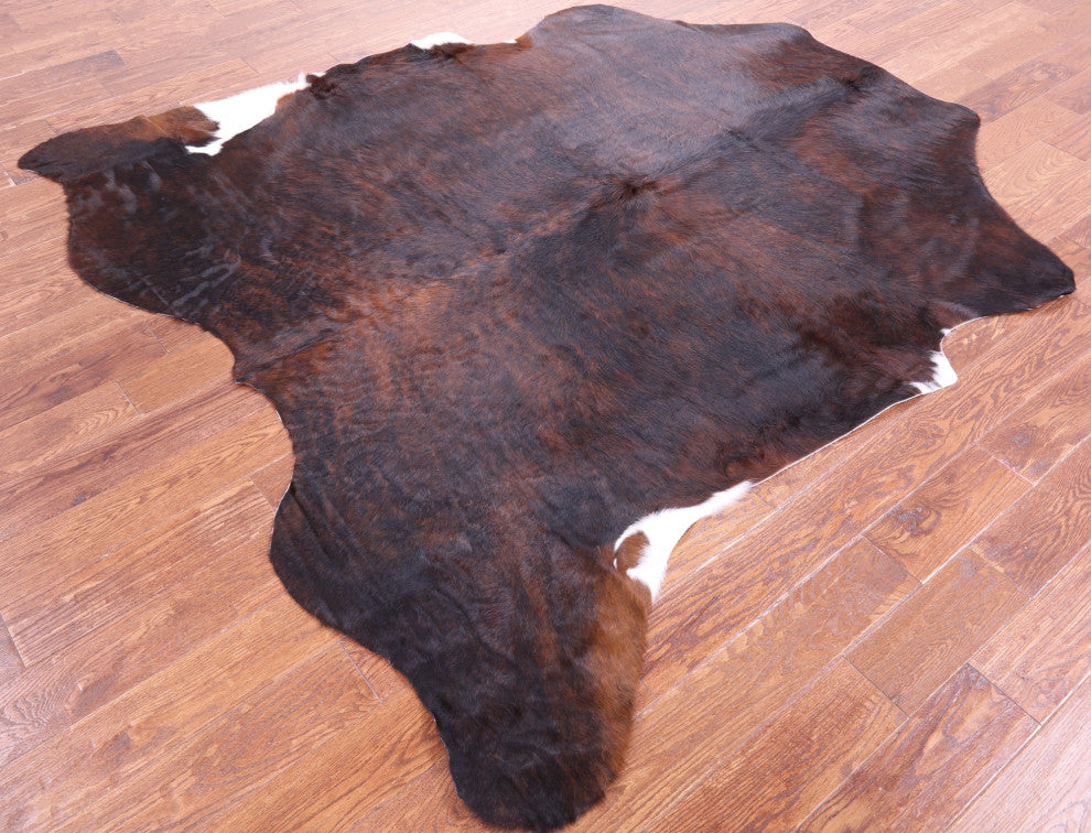 Natural Cowhide Rug 7' 3" X 6' 11" C1994