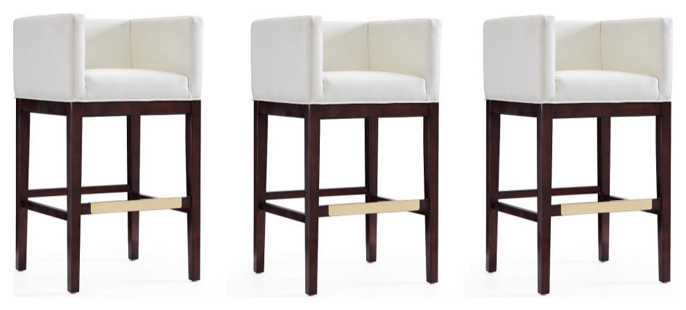 Manhattan Comfort Kingsley Bar Stool, Set of 3