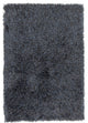 Vilma Hand Woven Rectangle Area Rug, 9' x 13', Black