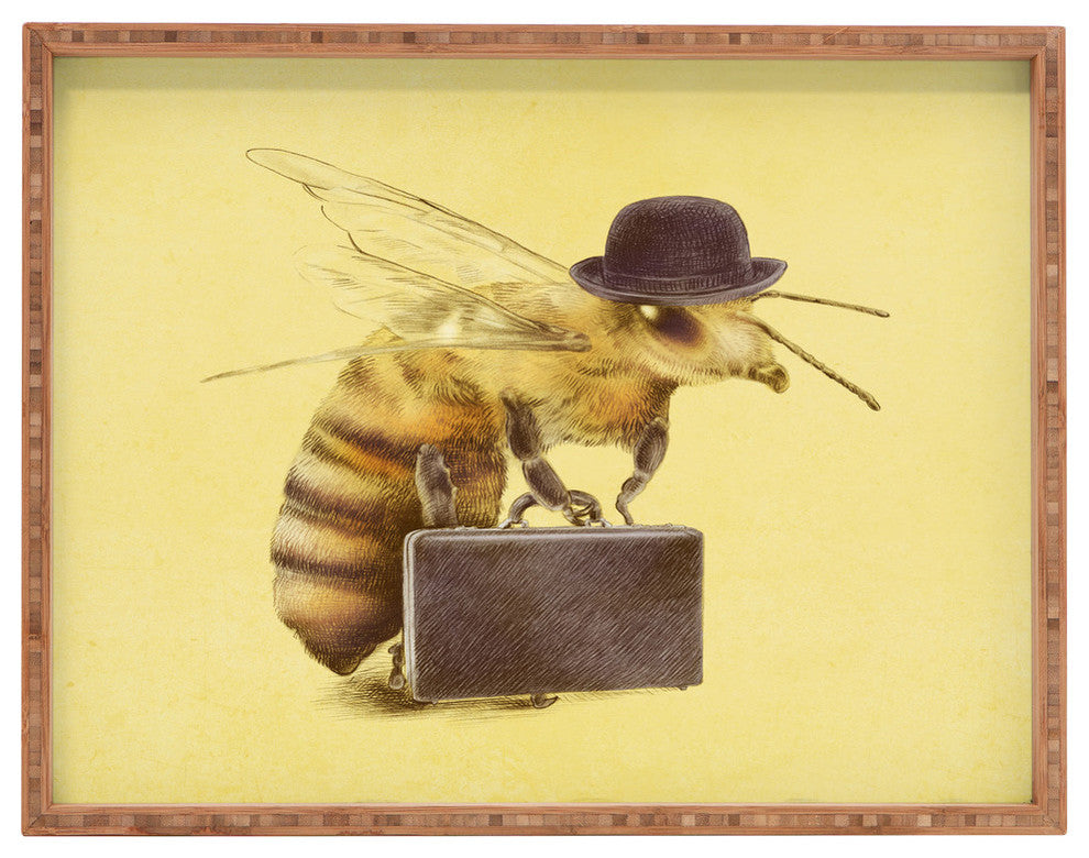 Eric Fan Worker Bee Rectangular Tray