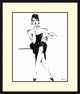 "Fleur" By Mona Shafer-Edwards, Framed Wall Art, Ready to Hang