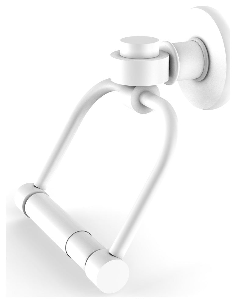 Continental 2 Post Toilet Tissue Holder, Matte White