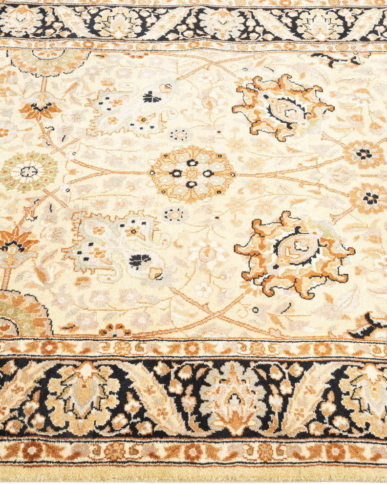 Mogul, One-of-a-Kind Hand-Knotted Area Rug Beige, 3' 1" x 8' 1"