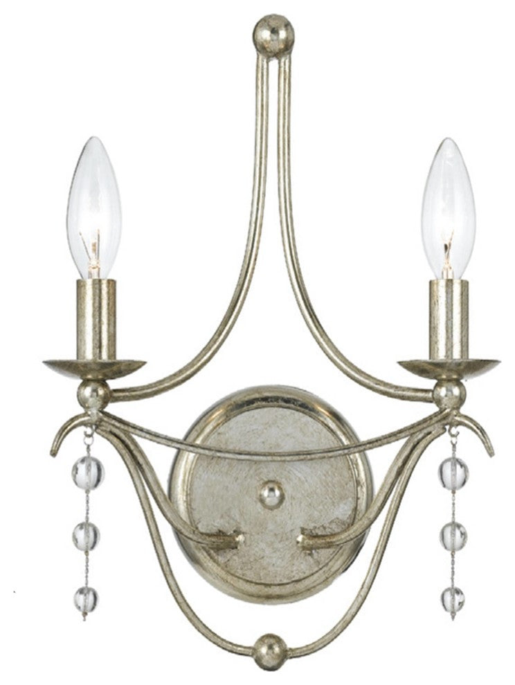 Crystorama Metro 2-Light Sconce