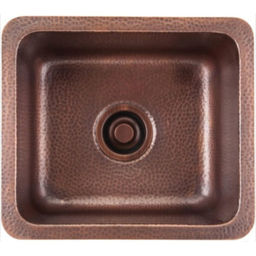 Thompson Traders KPU-1715HA Drop In / Undermount Como Square Hand - Medium