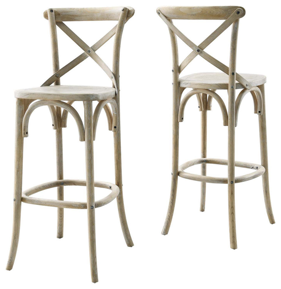 Gear Bar Stool, Gray