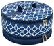 Cake Carrier, Trellis Blue