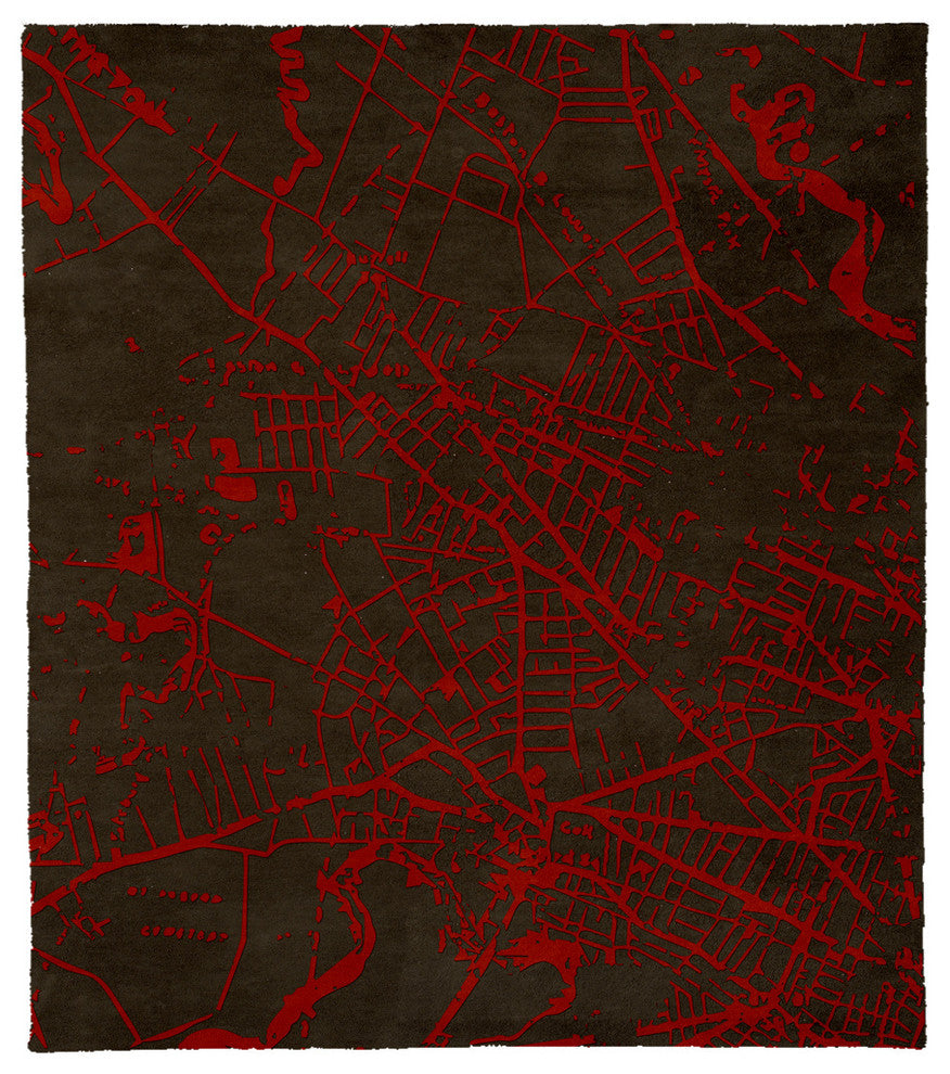 Prague Signature Rug, 5'x8'