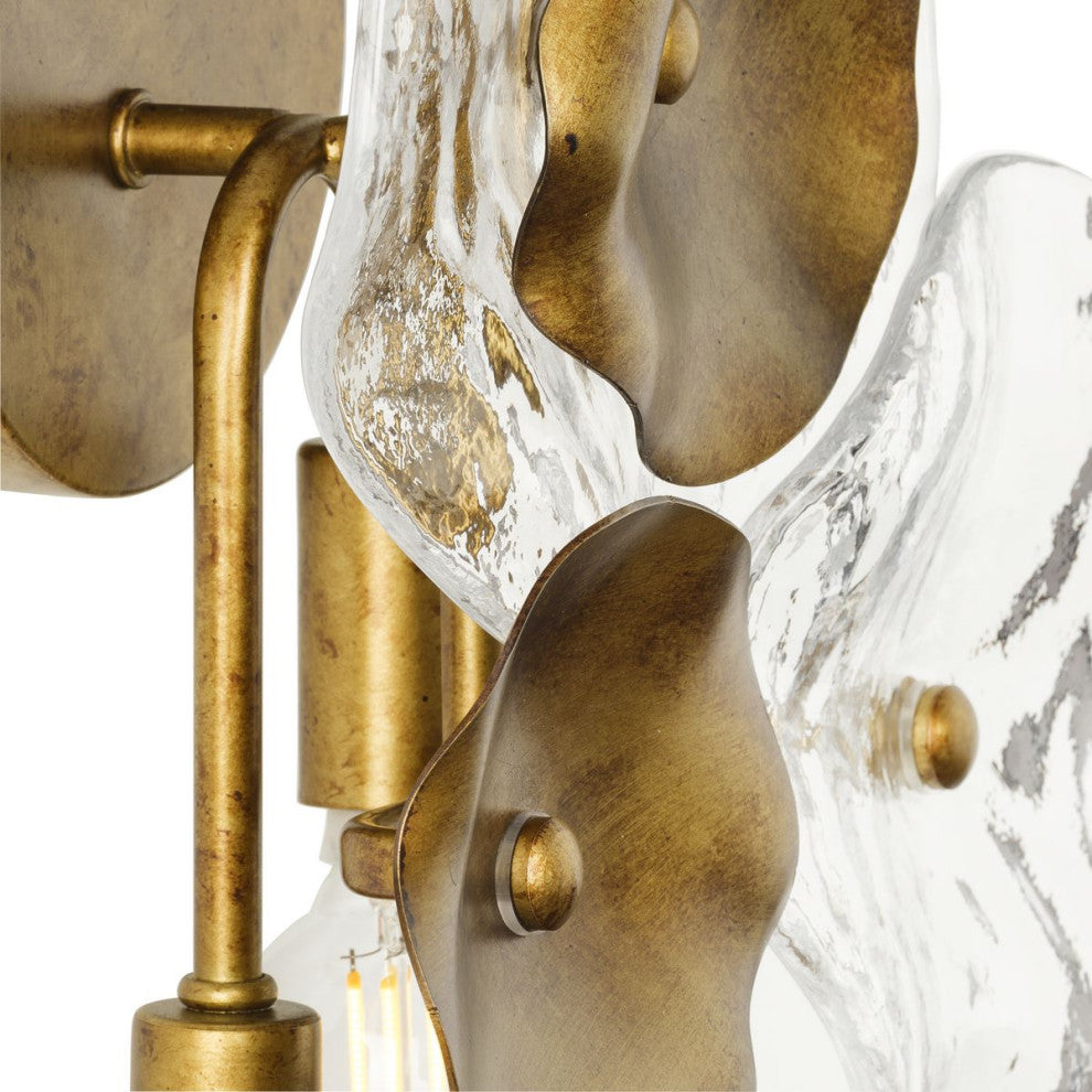 Loretta Collection 4-Light Gold Ombre Transitional Wall Sconce