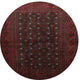 Ahgly Company Indoor Round Traditional Area Rugs, 3' Round