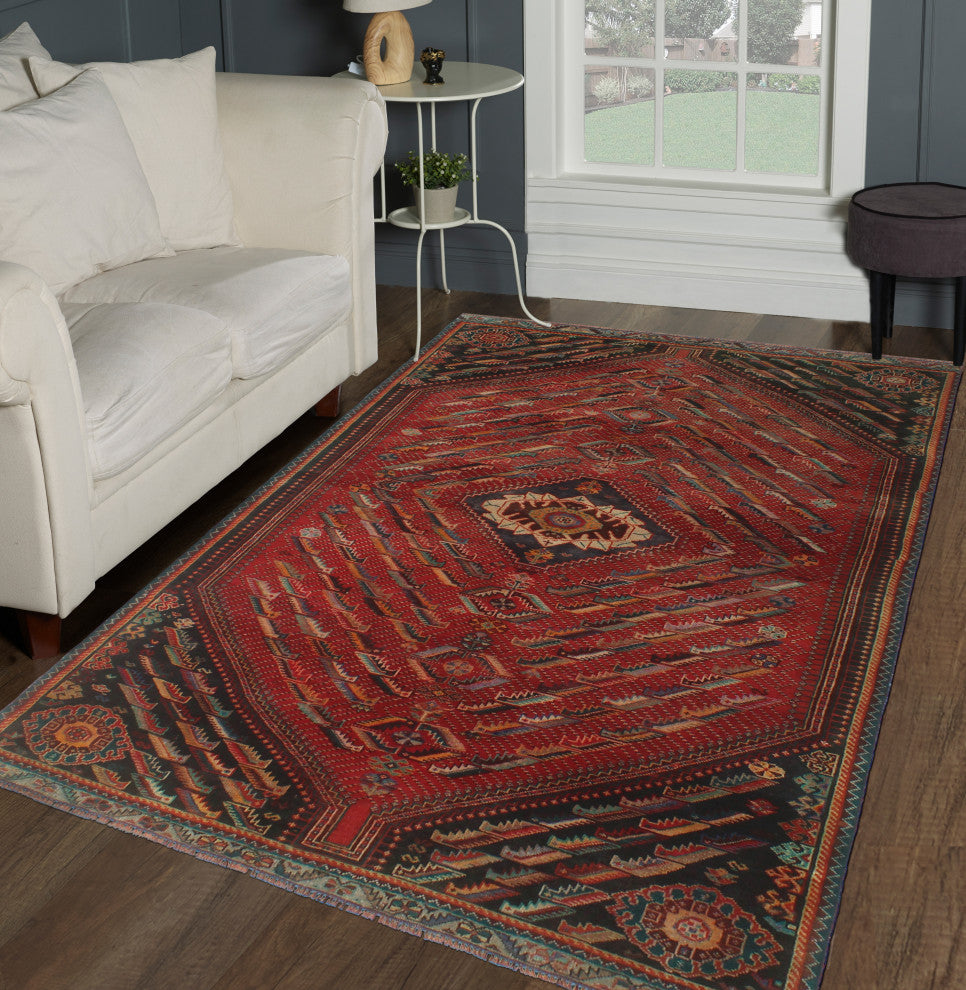 Semi-Antique Cliffton Red Runner