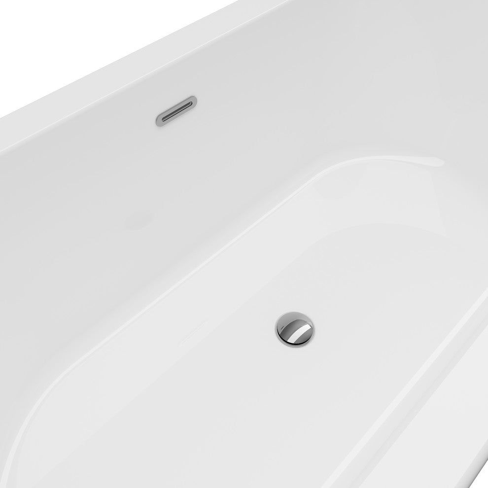 Una-NF 71" Freestanding Tub No Faucet