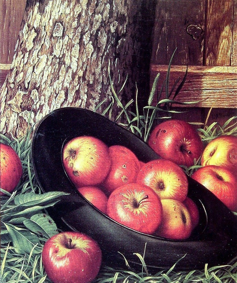 Levi Wells Prentice Still Life of Apples in a Hat Wall Decal