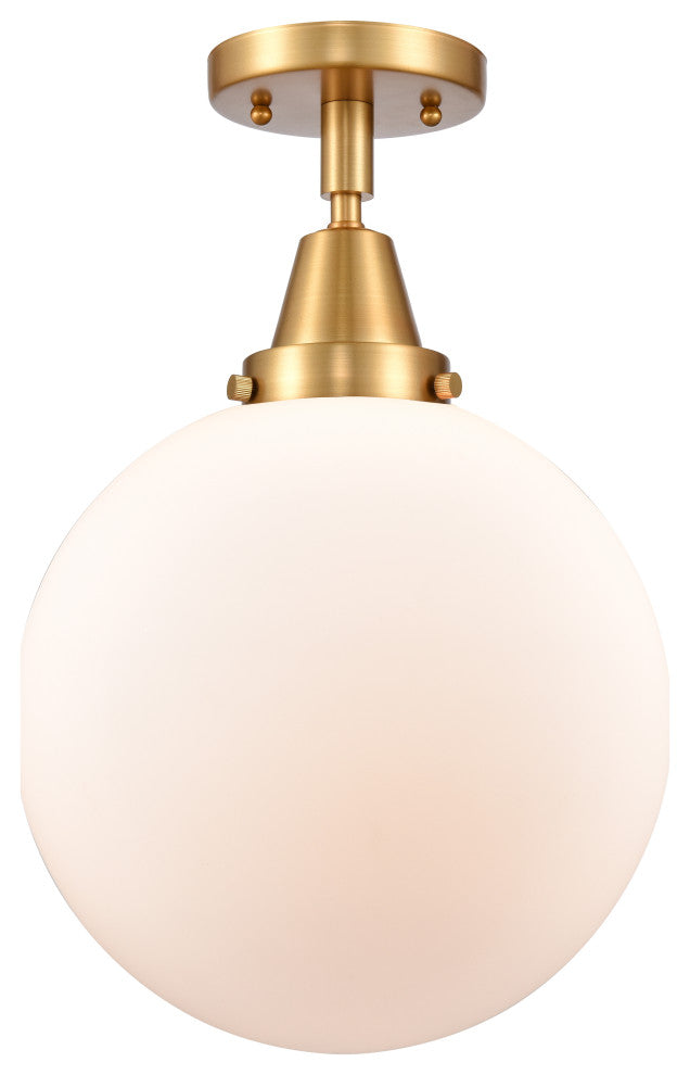 INNOVATIONS LIGHTING 447-1C-SG-G201-10-LED Beacon Flush Mount