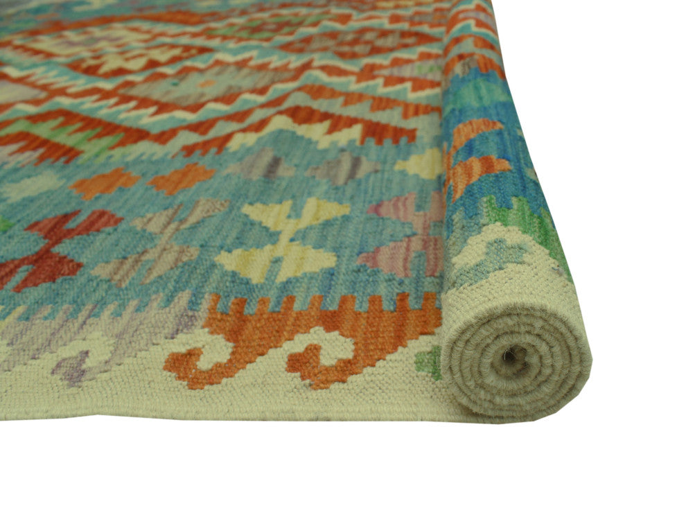 Sangat Kilim Elvin Lt. Green Rug