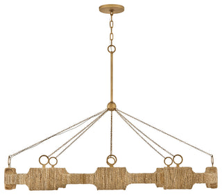 Hinkley Raffi Large Led Linear, Burnished Gold