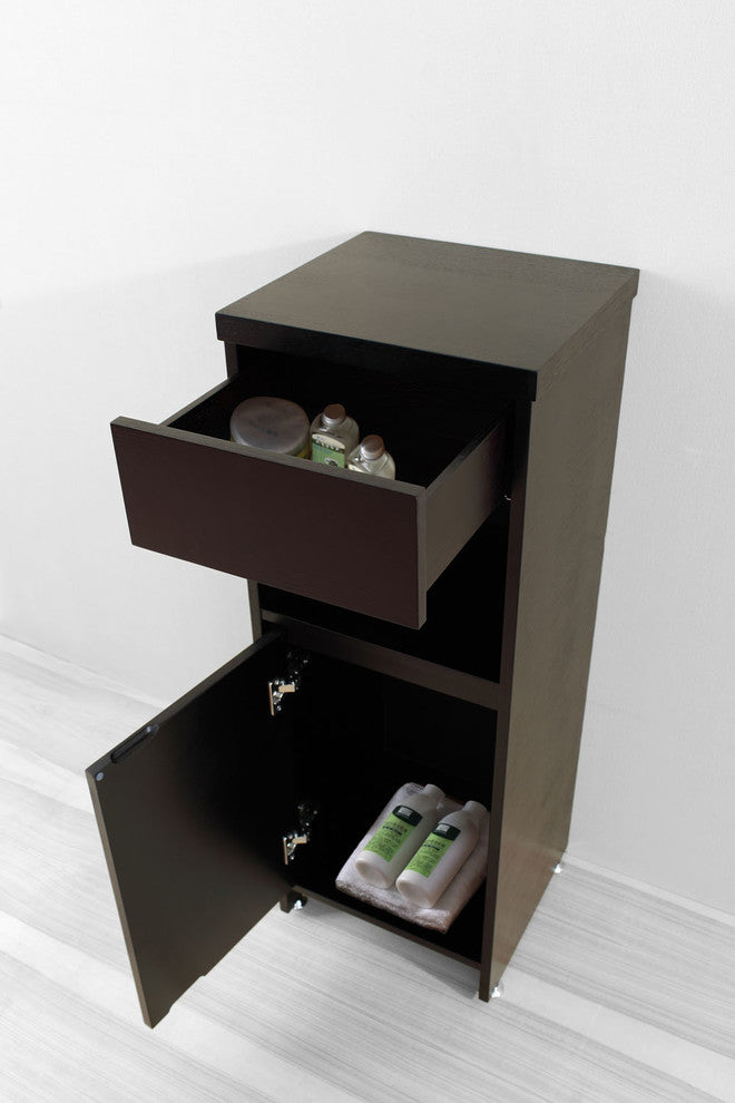 Raynard 16" Linen Cabinet in Espresso
