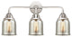 Small Bell Bath Vanity Light, Polished Chrome, Silver Plated Mercury