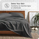 Bare Home 1800 Microfiber Sheet Set, Gray, California King