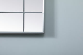 Elegant Lighting MR3FL3070 Viola 30" W x 70" H Rectangular Framed - Black