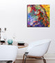 Epic Graffiti "Earth As Art: Melted Colors" Giclee Canvas Wall Art, 26"x26"