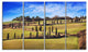 "Cypress Trees Scenic Road Siena Italy" Landscape Wall Art, 4 Panels, 48"x28"
