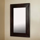 14x24 Fox Hollow Furnishings Mirrored Medicine Cabinet, Coffee Bean