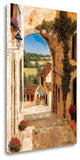"Going Down To The VIllage" By Gilles Archambault, Giclee on Gallery Wrap Canvas