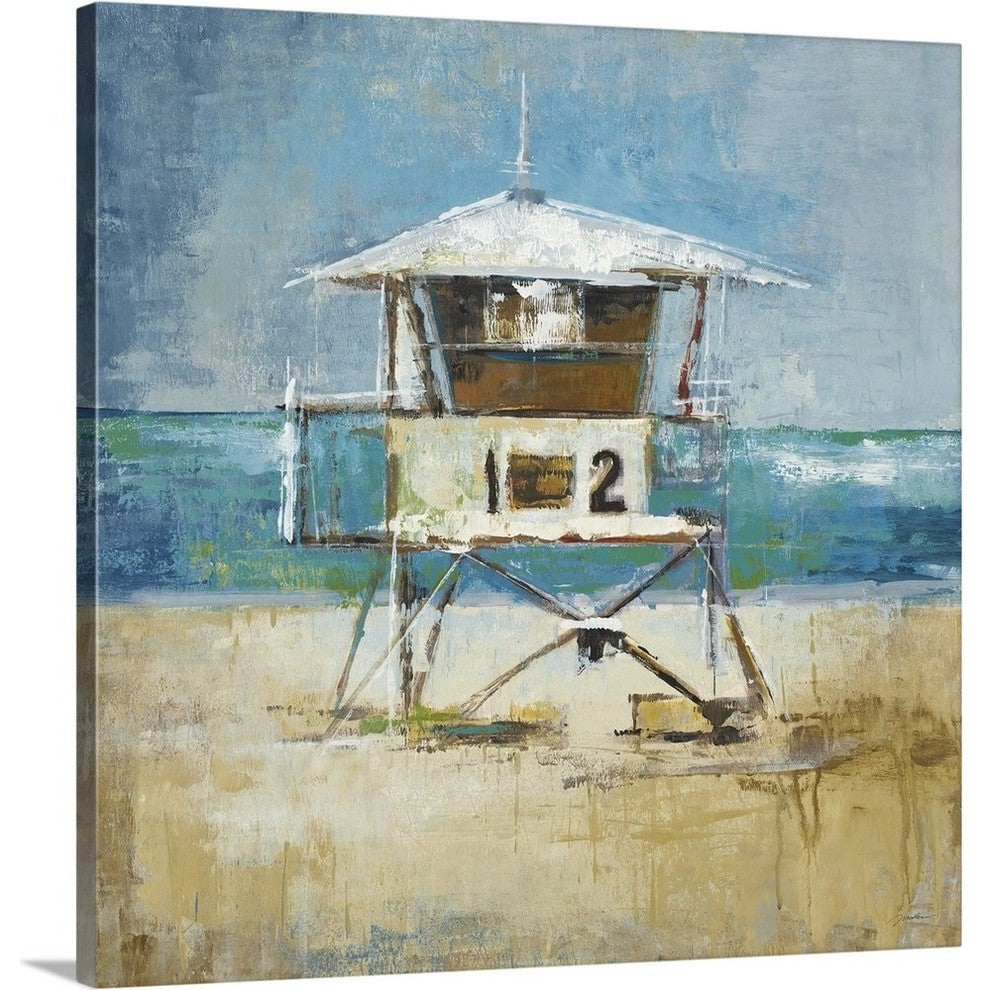 Boardwalk Pier Wrapped Canvas Art Print, 20"x20"x1.5"