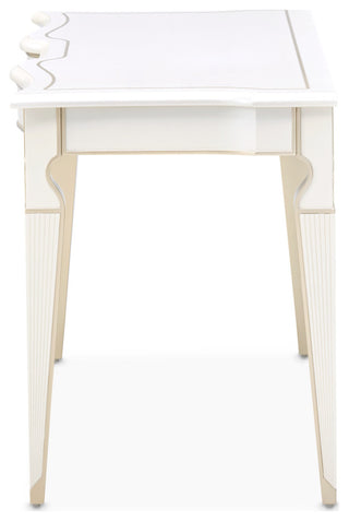 La Marisia Vanity Desk, Creamy Pearl